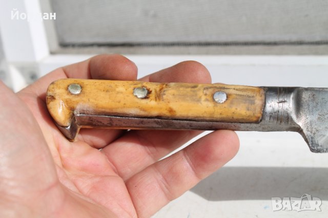 Стар хайдушки нож, снимка 12 - Антикварни и старинни предмети - 38247433