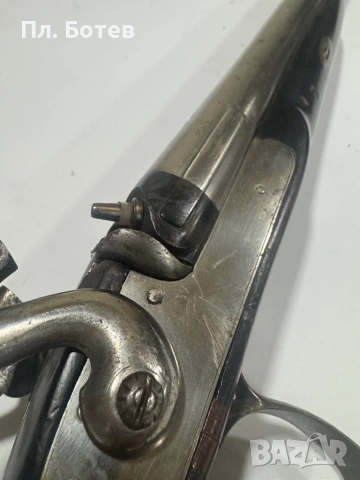 Уникална двуцевна пушка, снимка 10 - Антикварни и старинни предмети - 54059153