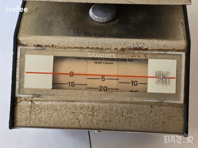 американски кантар Park Sherman 1969, снимка 4 - Антикварни и старинни предмети - 47998967