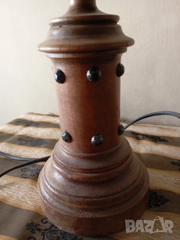 Стара настолна лампа, снимка 2 - Настолни лампи - 50998355