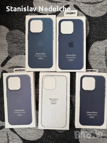 iphone 15 pro кейсове, снимка 3 - Калъфи, кейсове - 53229486