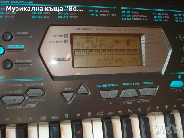 Синтезатор CASIO CTK-2100 със стойка, снимка 9 - Синтезатори - 52802567
