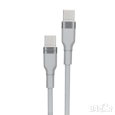 Кабел за зареждане USB Type-C към Type-C​ телефон смартфон, снимка 2 - Аксесоари и консумативи - 44510870