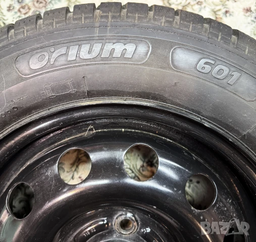 4бр КОМПЛЕКТ ЗИМНИ ГУМИ 14 ЦОЛОВИ СТОМАНЕНИ ДЖАНТИ и ТАСОВЕ FORD 185 65 14 Orium 601 185/65/14 R14, снимка 15 - Гуми и джанти - 50857711