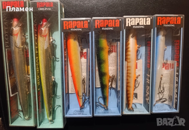 Воблер Rapala Original Floater 18, Husky 13 Finland 