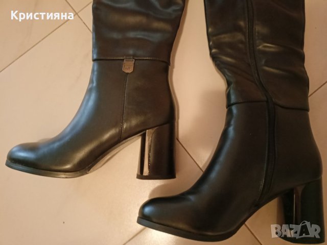 Елегантни ботушки 36 номер, снимка 5 - Дамски ботуши - 42520980