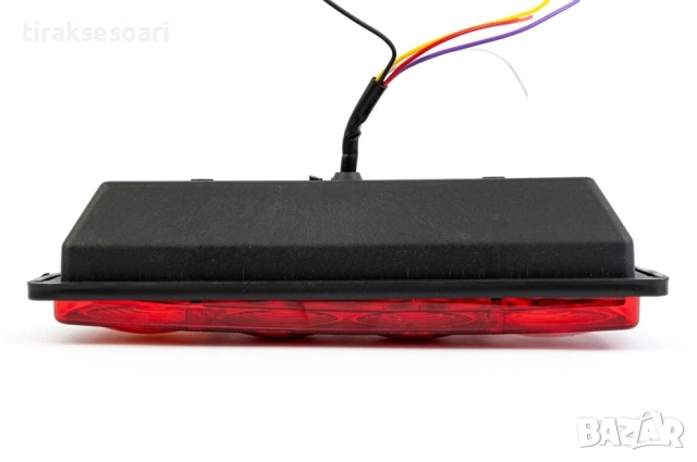 Комплект стопове 314 мм 12V-24V 5 функции за камион и ремарке с крушки, снимка 4 - Аксесоари и консумативи - 53979178