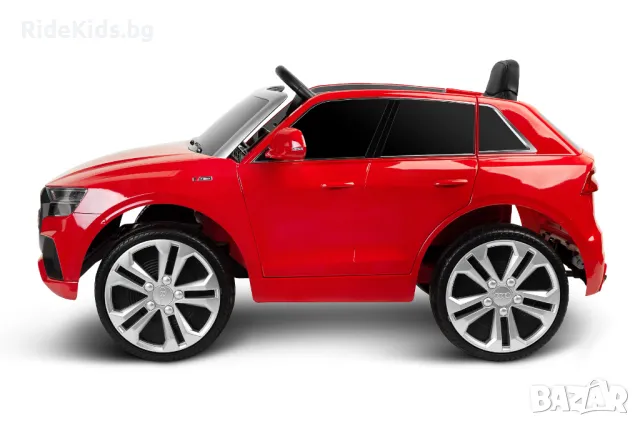 Луксозна детска акумулаторна кола AUDI RS Q8 – Червена, с дистанционно и LED светлини, снимка 6 - Детски велосипеди, триколки и коли - 49964299