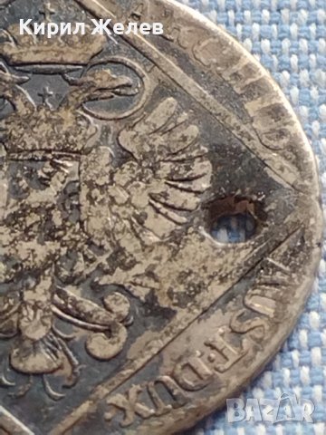 Сребърна монета 30 кройцера 1765г. Мария Терезия Прага Бохемия 26755, снимка 10 - Нумизматика и бонистика - 42887546