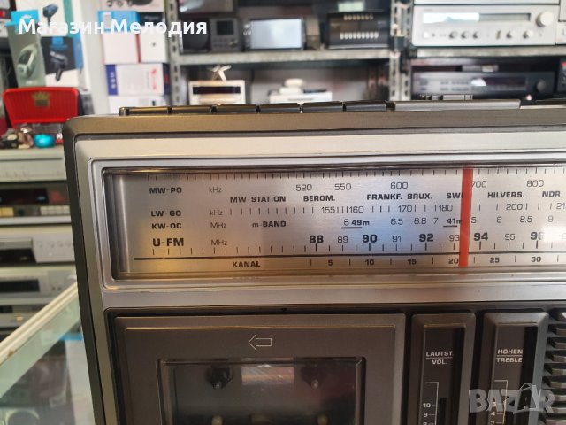 Радиокасетофон Telefunken bajazzo CR 950 В отлично техническо и визуално състояние. , снимка 7 - Радиокасетофони, транзистори - 37027610