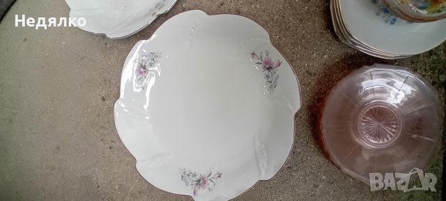 21бр Бг порцелан,1956г,Нов,плата,чинии, снимка 14 - Антикварни и старинни предмети - 42743962