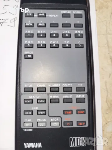 Дистанционно Yamaha VZ48050 MDX за minidisc MDX-595/596/793, снимка 6 - Дистанционни - 48993261