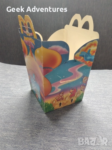 Aladdin McDonalds Disney Happy Meal Box Ретро Макдоналдс Детско Меню Аладин Кутия, снимка 3 - Колекции - 51984311