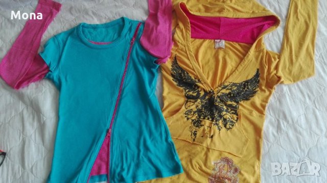 Две блузки, снимка 1 - Блузи с дълъг ръкав и пуловери - 33949333