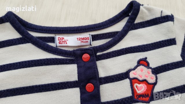 Рокля за бебе 9-12 месеца , снимка 2 - Бебешки рокли - 34920218