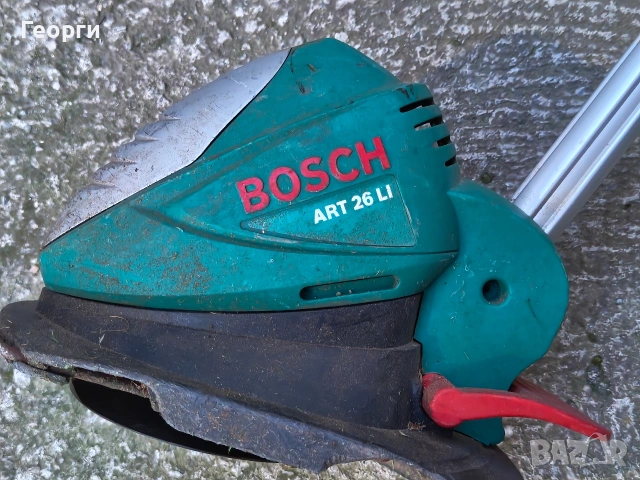 Акумулаторен тример Bosch ART 26 Li, снимка 5 - Други инструменти - 53918723