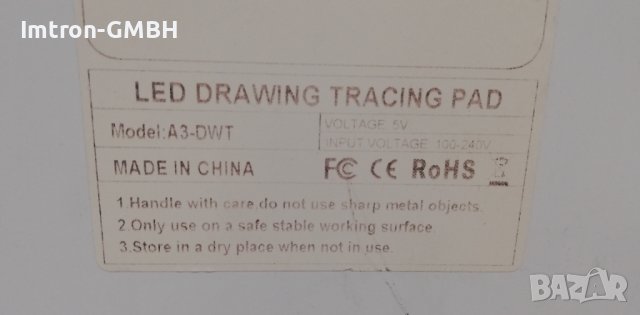 LED подложка за рисуване ултратънка преносима USB A3-DWT, снимка 3 - Друга електроника - 42727972