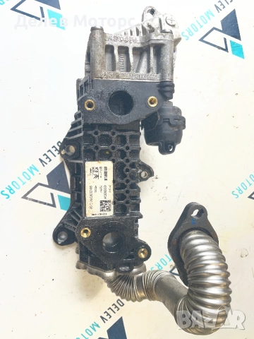 9813050280 EGR, АГР охладител от Peugeot 508 GT, 1.5 BlueHDI, двигател YHZT-C2B800, 10 Q4EP, DV5RC, 