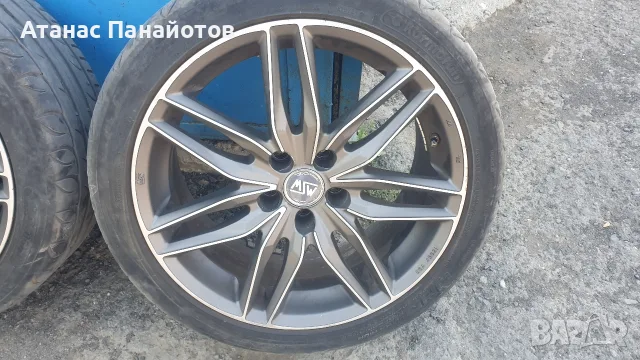 Джанти MSW 18ц AUDI, VW, SEAT, снимка 5 - Гуми и джанти - 55735840