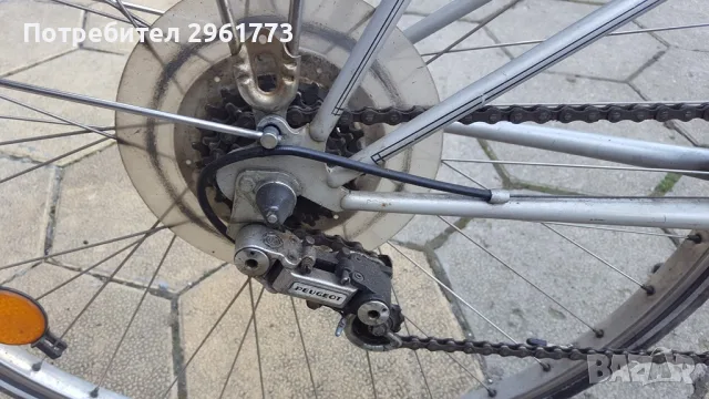 Ретро велосипед Peugeot, снимка 10 - Велосипеди - 55909656
