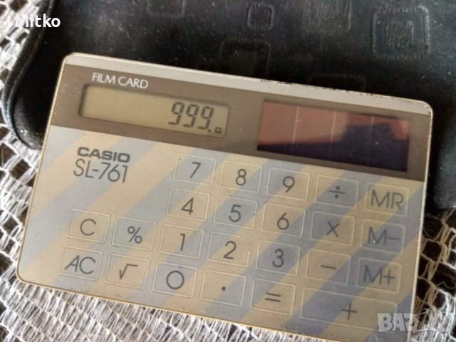 Касио-вечен калкулатор на 40 години, снимка 6 - Друга електроника - 42356056