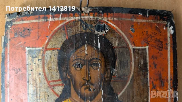 РУСКА ИКОНА от 18-19 век стара и оригинална, снимка 4 - Икони - 56324711