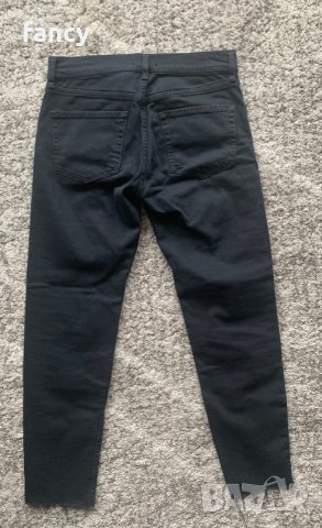 Дънки Zara с перли, снимка 3 - Дънки - 35599186