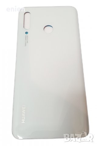 Заден капак, панел стъкло за Huawei P30 Lite 48MPx / Бял, снимка 1 - Резервни части за телефони - 35095499