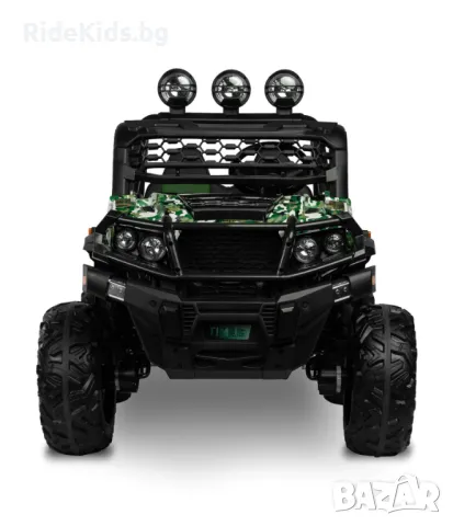 Акумулаторен офроуд джип TIMUS – камуфлажен, 4x4, снимка 2 - Детски велосипеди, триколки и коли - 49971787