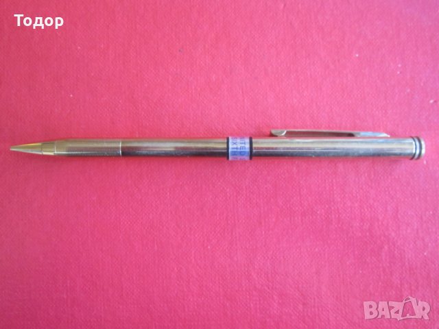 Невероятен  позлатен молив химикал Зиппо , снимка 5 - Колекции - 29805020