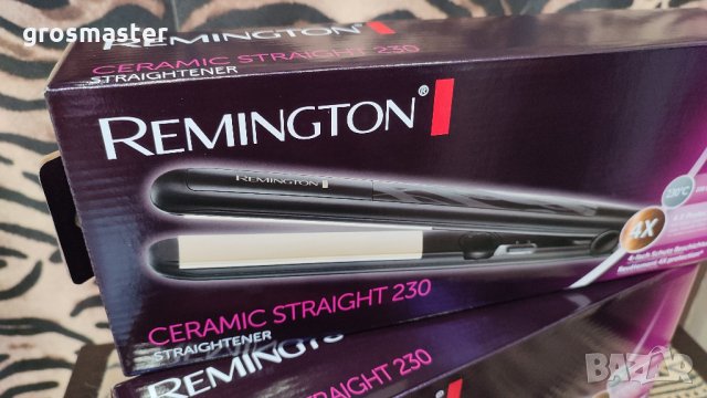 НОВО! Remington - керамична преса за коса, снимка 2 - Преси за коса - 35137134