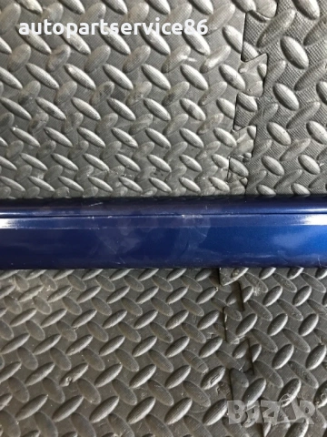 Външна лайсна за предна дясна врата син цвят за KIA Magentis (2002), снимка 3 - Части - 53256082