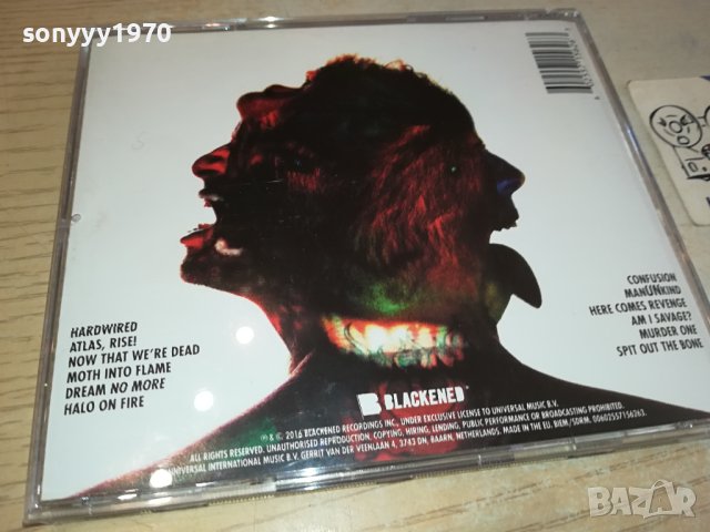 METALLICA CD 3010231329, снимка 12 - CD дискове - 42778380