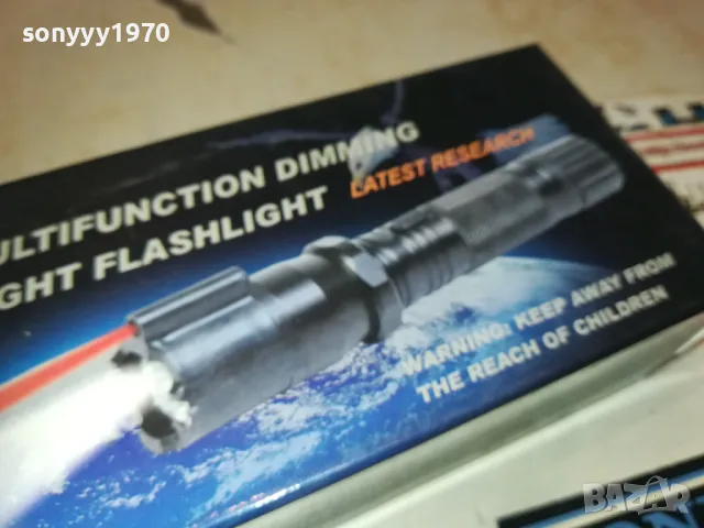 ПРОЖЕКТОР С ШОК И ЛАЗЕР 1510241910, снимка 7 - Екипировка - 47595682