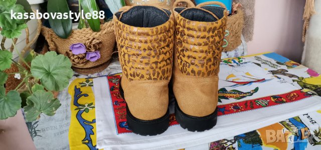 Ботуши Естествен велур 39н., снимка 14 - Дамски ботуши - 42911208