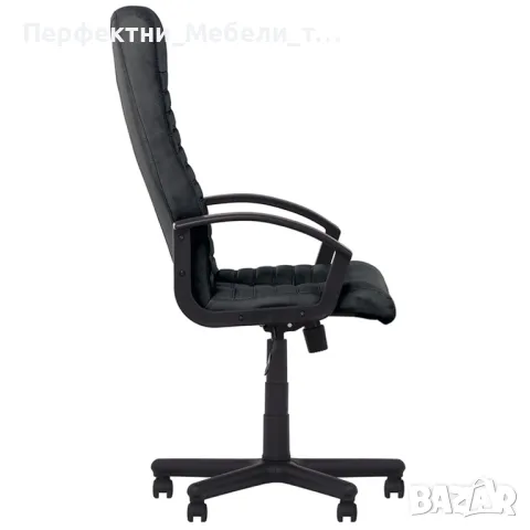 Дирексторски офис стол с естествена кожа до 150 кг. -САМО 390.00 ЛВ., снимка 1