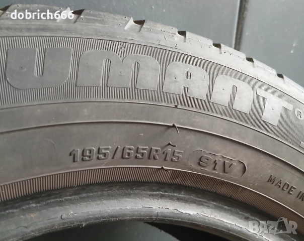 195/65/15 лятна гума Pneumant, снимка 2 - Гуми и джанти - 52864694