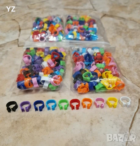 пръстени за гълъби 8мм., щракалки, снимка 2 - За птици - 51000209