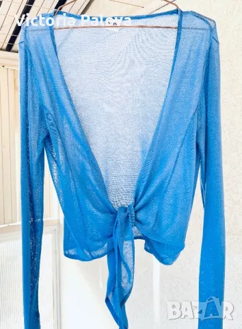 Нежна красива жилетка DELMOD Германия, снимка 2 - Жилетки - 47393353