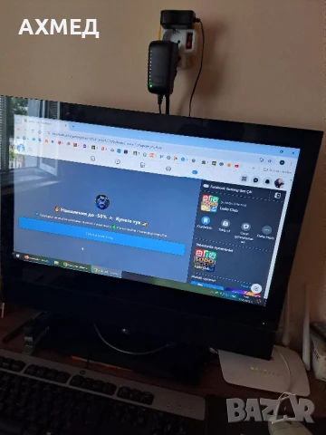 Tevion LCD телевизор 2411, 23.6" Full HD със саундбар, снимка 2 - Телевизори - 50815859