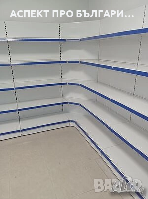 Крайстенни и островни стелажи - нови /на склад/, снимка 2 - Стелажи и щандове - 52158166