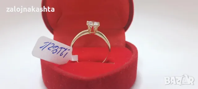 Нов-Годежен-Златен пръстен-3,10гр/14кр, снимка 5 - Пръстени - 48204719