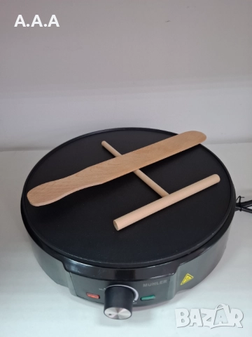 Уред за палачинки MUHLER MHT-383, 1200W, снимка 2 - Други - 52942935