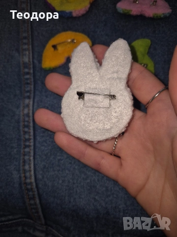 Ръчно изработени брошки, снимка 3 - Други - 54029629