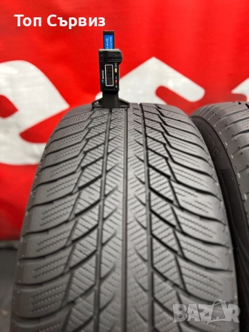 225 55 17, Зимни гуми, Bridgestone DriveGuardWinter, 2 броя, снимка 4 - Гуми и джанти - 51637361