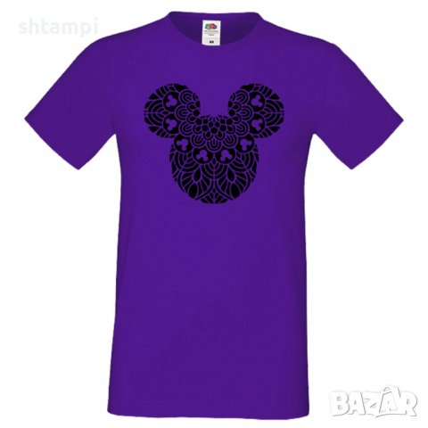 Мъжка тениска Mickey Head 5 Подарък,Изненада,Рожден ден, снимка 7 - Тениски - 36575944