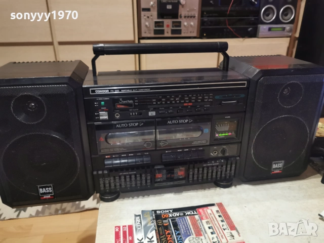 ОГРОМЕН КАСЕТОФОН 1703261822LCHERY1, снимка 15 - Радиокасетофони, транзистори - 53877319