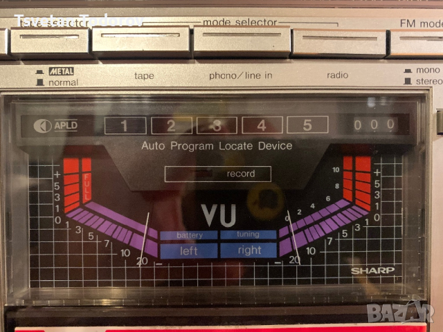 SHARP GF- 9000 Z, снимка 10 - Радиокасетофони, транзистори - 44651211