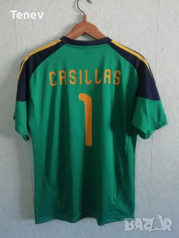 Spain Casillas World Cup 2010 тениска фланелка екип Касияс Испания 