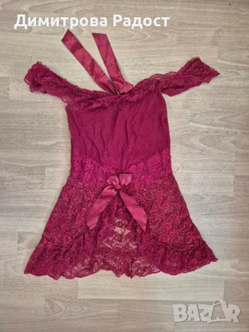 Дамска дантелена нощница! Състояние ново! , снимка 2 - Нощници - 49780785